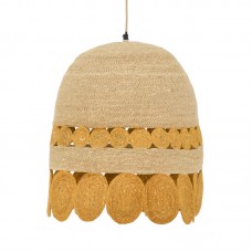 Φωτιστικό οροφής Amide Inart E27 φυσικό Φ50x125εκ