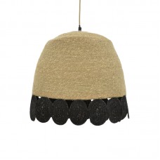 Φωτιστικό οροφής Sonro Inart E27 φυσικό Φ50x115εκ