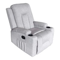 Πολυθρόνα relax Gessel pakoworld ύφασμα σε γκρι-μπεζ 80x90x98εκ Πολυθρόνα relax Gessel pakoworld ύφασμα σε γκρι-μπεζ 80x90x98εκ