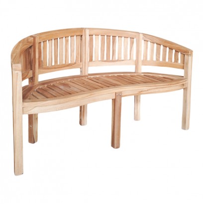 Καναπές τριθέσιος Coren pakoworld φυσικό teak ξύλο 150x61x87εκ Καναπές τριθέσιος Coren pakoworld φυσικό teak ξύλο 150x61x87εκ