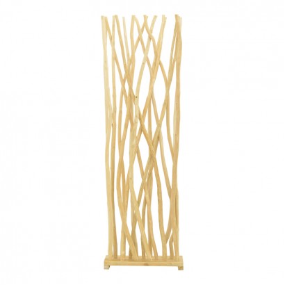 Διακοσμητικό δαπέδου Jati pakoworld teak ξύλο σε φυσική απόχρωση 60x20x190εκ