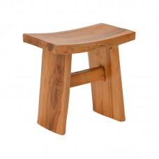 Σκαμπό Borbe pakoworld teak ξύλο σε φυσική απόχρωση 45x28x45εκ Σκαμπό Borbe pakoworld teak ξύλο σε φυσική απόχρωση 45x28x45εκ