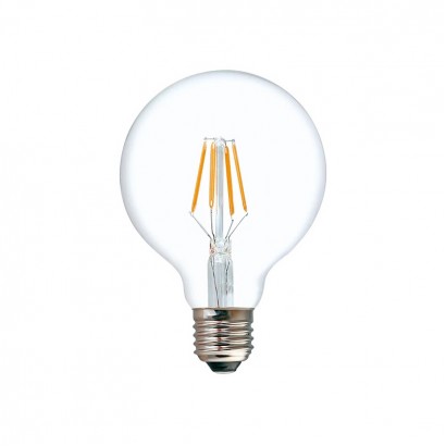 Λαμπτήρας LED G80 Bulb pakoworld 4W E27 2700K 200-220V clear