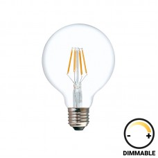 Λαμπτήρας LED G95 Bulb pakoworld dimmable 4W E27 2700K 200-220V clear Λαμπτήρας LED G95 Bulb pakoworld dimmable 4W E27 2700K 200-220V clear