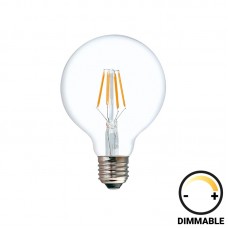 Λαμπτήρας LED G80 Bulb pakoworld dimmable 8W E27 2700K clear Λαμπτήρας LED G80 Bulb pakoworld dimmable 8W E27 2700K clear