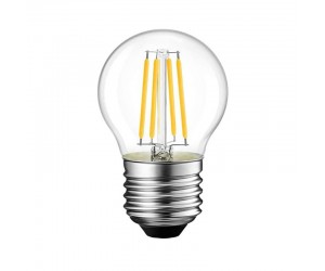 Λαμπτήρας LED G45 Bulb pakoworld 4W 3000K E27 clear Λαμπτήρας LED G45 Bulb pakoworld 4W 3000K E27 clear