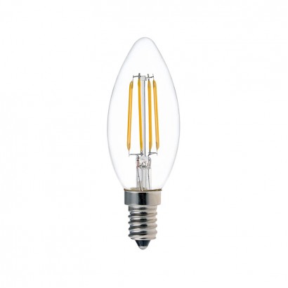 Λαμπτήρας LED C35 Bulb pakoworld 4W 3000K E14 clear Λαμπτήρας LED C35 Bulb pakoworld 4W 3000K E14 clear