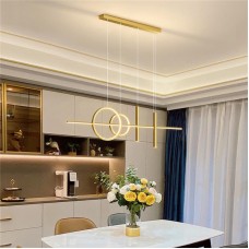 Φωτιστικό οροφής Neron pakoworld led χρυσό μεταλλικό 100x25x26εκ Φωτιστικό οροφής Neron pakoworld led χρυσό μεταλλικό 100x25x26εκ