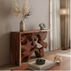 Κονσόλα Jako Inart teak ξύλο σε φυσική απόχρωση 120x40x80εκ Κονσόλα Jako Inart teak ξύλο σε φυσική απόχρωση 120x40x80εκ
