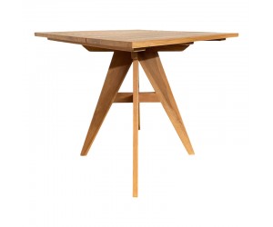 Τραπέζι Cadrada pakoworld teak ξύλο σε φυσική απόχρωση 80x80x76εκ Τραπέζι Cadrada pakoworld teak ξύλο σε φυσική απόχρωση 80x80x76εκ