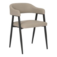 Πολυθρόνα Sezan pakoworld pu σε γκρι-μπεζ απόχρωση 56x55x78εκ Πολυθρόνα Sezan pakoworld pu σε γκρι-μπεζ απόχρωση 56x55x78εκ