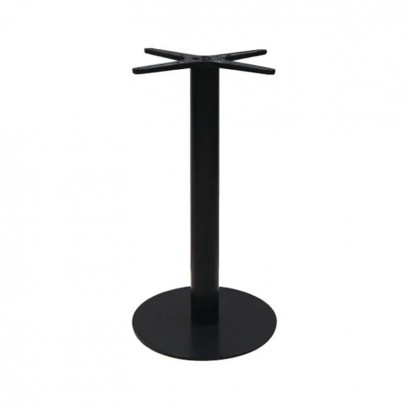 Βάση τραπεζιού Bar Stada pakoworld μεταλλική σε μαύρη απόχρωση Φ40x108εκ