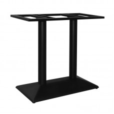 Βάση τραπεζιού Soutenir pakoworld μεταλλική σε μαύρη απόχρωση 80x40x72εκ Βάση τραπεζιού Soutenir pakoworld μεταλλική σε μαύρη απόχρωση 80x40x72εκ