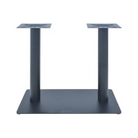 Βάση τραπεζιού Givosa pakoworld μεταλλική σε μαύρη απόχρωση 70x40x72εκ