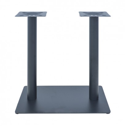 Βάση τραπεζιού μπαρ Givosa pakoworld μεταλλική σε μαύρη απόχρωση 73x40x108εκ