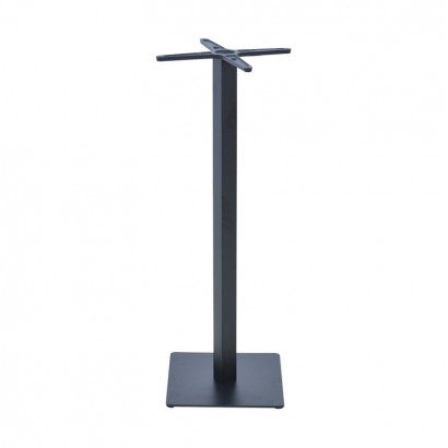 Βάση τραπεζιού μπαρ Stada pakoworld μεταλλική σε μαύρη απόχρωση 40x40x108εκ