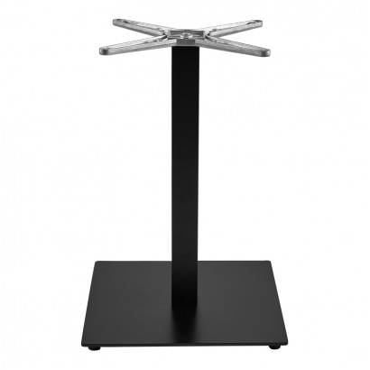 Βάση τραπεζιού Thonor pakoworld μεταλλική σε μαύρη απόχρωση 48x48x73εκ