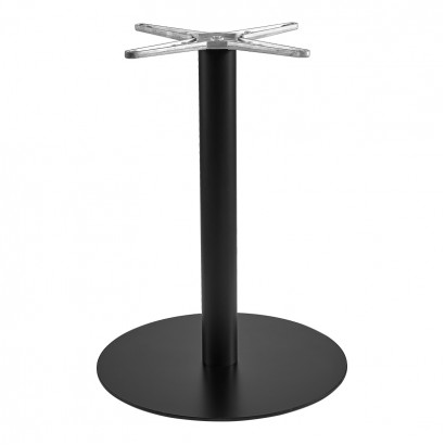 Βάση τραπεζιού Jefry pakoworld μεταλλική σε μαύρη απόχρωση Φ48x73εκ Βάση τραπεζιού Jefry pakoworld μεταλλική σε μαύρη απόχρωση Φ48x73εκ