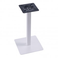Βάση τραπεζιού Batan I pakoworld μέταλλο λευκό 40x40x72εκ