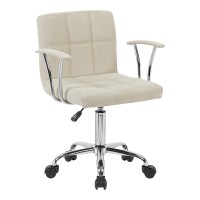 Καρέκλα γραφείου Buleco pakoworld μπεζ ύφασμα 56x46x74-86εκ Καρέκλα γραφείου Buleco pakoworld μπεζ ύφασμα 56x46x74-86εκ