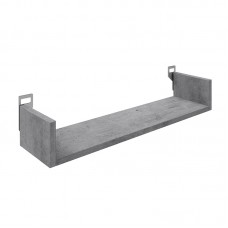Ραφιέρα τοίχου Derva pakoworld σε cement γκρι απόχρωση 60x15x10cm Ραφιέρα τοίχου Derva pakoworld σε cement γκρι απόχρωση 60x15x10cm
