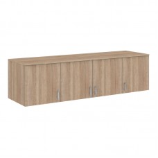 Πατάρι ντουλάπας Royal pakoworld τετράφυλλο sonoma 200x58x53εκ