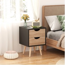 Κομοδίνο Selma pakoworld σε μαύρη-sonoma απόχρωση 29.7x29.7x45εκ Κομοδίνο Selma pakoworld σε μαύρη-sonoma απόχρωση 29.7x29.7x45εκ