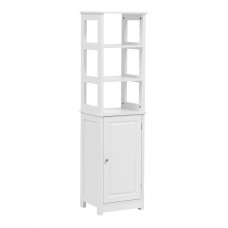 Ντουλάπι-στήλη Larben pakoworld mdf λευκό 40x33x150εκ Ντουλάπι-στήλη Larben pakoworld mdf λευκό 40x33x150εκ