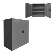 Μεταλλικό ντουλάπι Armon pakoworld ανθρακί 90x45x90εκ