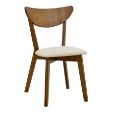 Καρέκλα Canon pakoworld καρυδί rubberwood εκρού ύφασμα 43x52x83,5εκ Καρέκλα Canon pakoworld καρυδί rubberwood εκρού ύφασμα 43x52x83,5εκ
