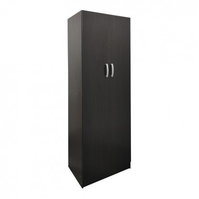 Ντουλάπα δίφυλλη Athos pakoworld σε wenge απόχρωση 60x42x180εκ