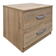Κομοδίνο Athos pakoworld σε sonoma απόχρωση 48x40x41.5εκ Κομοδίνο Athos pakoworld σε sonoma απόχρωση 48x40x41.5εκ