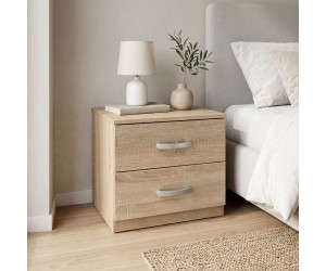 Κομοδίνο Athos pakoworld σε sonoma απόχρωση 48x40x41.5εκ Κομοδίνο Athos pakoworld σε sonoma απόχρωση 48x40x41.5εκ