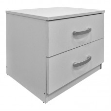 Κομοδίνο Athos pakoworld σε λευκή απόχρωση 48x40x41.5εκ Κομοδίνο Athos pakoworld σε λευκή απόχρωση 48x40x41.5εκ
