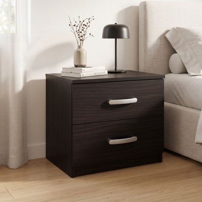 Κομοδίνο Athos pakoworld σε wenge απόχρωση 48x40x41.5εκ Κομοδίνο Athos pakoworld σε wenge απόχρωση 48x40x41.5εκ