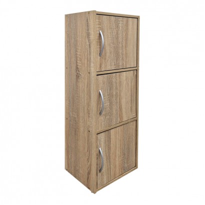 Ντουλάπι-στήλη Soline pakoworld sonoma 40x34.5x90.5εκ Ντουλάπι-στήλη Soline pakoworld sonoma 40x34.5x90.5εκ
