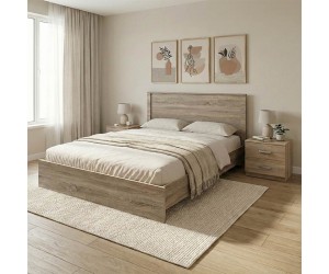Σετ Κρεβατοκάμαρας Athos Sonoma με Κρεβάτι 140x200εκ Σετ 3τεμ Σετ Κρεβατοκάμαρας Athos Sonoma με Κρεβάτι 140x200εκ Σετ 3τεμ
