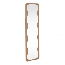 Καθρέπτης Jenia pakoworld mdf σε φυσική απόχρωση 40x40x160εκ Καθρέπτης Jenia pakoworld mdf σε φυσική απόχρωση 40x40x160εκ
