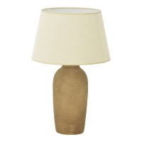 Επιτραπέζιο φωτιστικό Barout Inart Ε27 κεραμικό σε γκρι antique- μπεζ απόχρωση Φ40x62εκ Επιτραπέζιο φωτιστικό Barout Inart Ε27 κεραμικό σε γκρι antique- μπεζ απόχρωση Φ40x62εκ