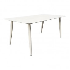 Τραπέζι Vista pakoworld αλουμίνιο σε λευκη απόχρωση 150x80x72εκ Τραπέζι Vista pakoworld αλουμίνιο σε λευκη απόχρωση 150x80x72εκ