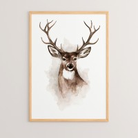 Πίνακας Deereby pakoworld με ψηφιακή εκτύπωση και πλαίσιο 33x1.5x48εκ