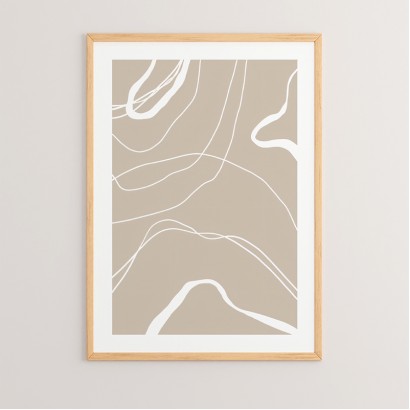 Πίνακας Grito pakoworld με ψηφιακή εκτύπωση και πλαίσιο 33x1.5x48εκ