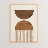 Πίνακας Serby pakoworld με ψηφιακή εκτύπωση και πλαίσιο 33x1.5x48εκ