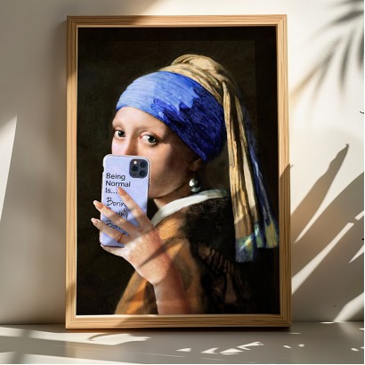 Πίνακας Dorazen pakoworld με ψηφιακή εκτύπωση και πλαίσιο 33x1.5x48εκ