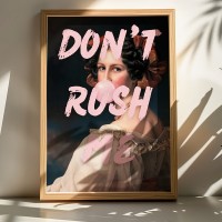 Πίνακας Rushea pakoworld με ψηφιακή εκτύπωση και πλαίσιο 50x2x70εκ