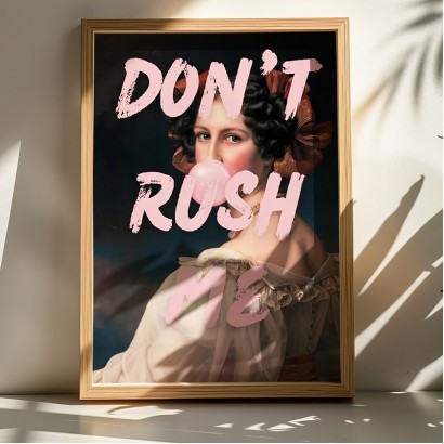 Πίνακας Rushea pakoworld με ψηφιακή εκτύπωση και πλαίσιο 50x2x70εκ