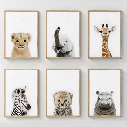 Πίνακας Loriel pakoworld εξάπτυχος με ψηφιακή εκτύπωση και πλαίσιο 33x1.5x48εκ