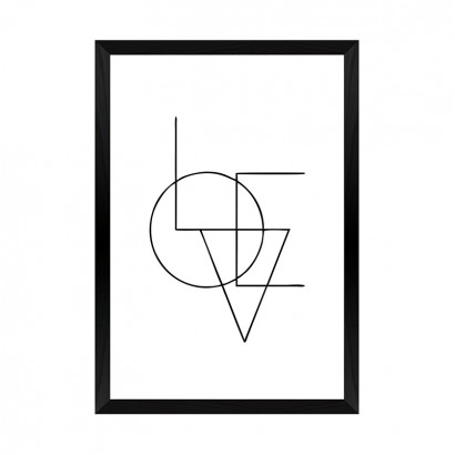 Πίνακας Felora pakoworld με ψηφιακή εκτύπωση και πλαίσιο 33x1.5x48εκ