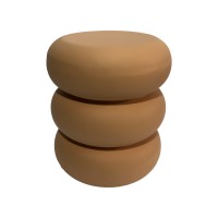 Βοηθητικό τραπέζι Zoubi pakoworld MGO terracotta Φ35x43εκ Βοηθητικό τραπέζι Zoubi pakoworld MGO terracotta Φ35x43εκ