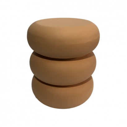 Βοηθητικό τραπέζι Zoubi pakoworld MGO terracotta Φ35x43εκ Βοηθητικό τραπέζι Zoubi pakoworld MGO terracotta Φ35x43εκ